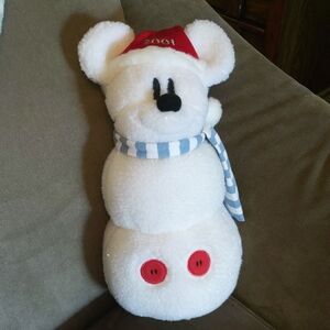 Disney White Plush with Red Accents